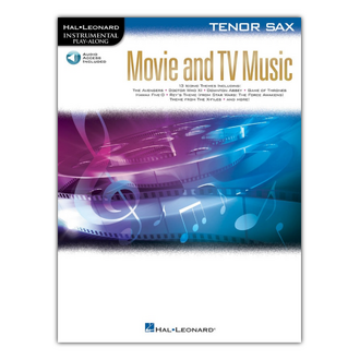 Movie And Tv Music For Tenor Sax Bk/ola