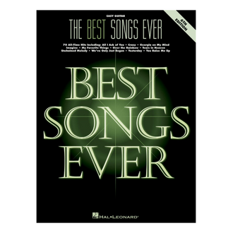 The Best Songs Ever Easy Guitar 6th Edition