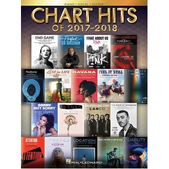 Chart Hits Of 2017-2018 Piano/Vocal/Guitar