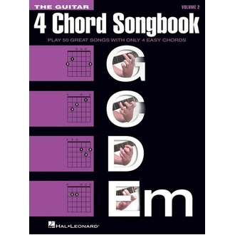 The Guitar 4 Chord Songbook Vol. 2 (G-C-D-Em)