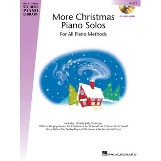Hlspl More Christmas Piano Solos Lev 2 Bk/cd