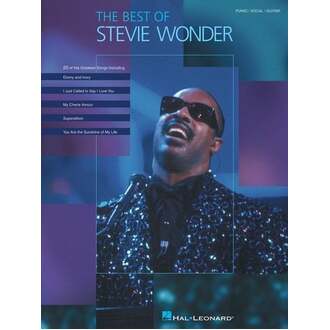 The Best of Stevie Wonder Piano/Vocal/Guitar
