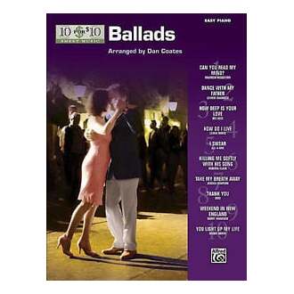 10 For 10 Sheet Music Ballads for Easy Piano