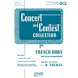 Concert And Contest Collection F Horn Bk/olm