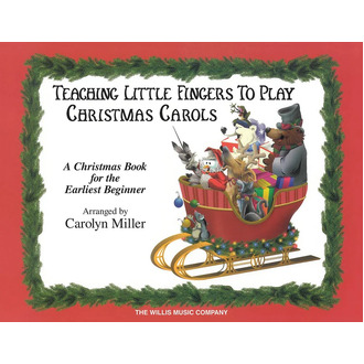 Teaching Little Fingers Christmas Carols Bk/cd