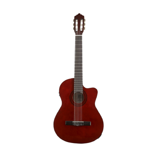 Ashton CG44CEQAM Classical Acoustic-Electric Guitar with Pickup - Natural