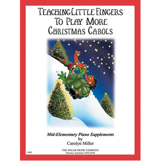 Teaching Little Fingers More Christmas Carols Bk/cd