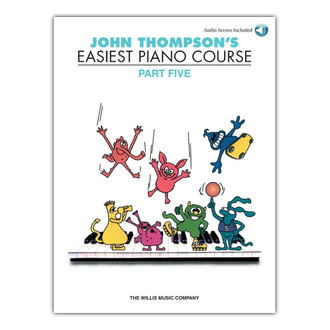 Easiest Piano Course Part 5 Bk/cd