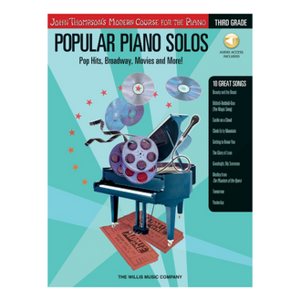 Popular Piano Solos Grade 3 Bk/ola