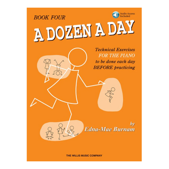 A Dozen A Day Book 4 - Book/cd Pack