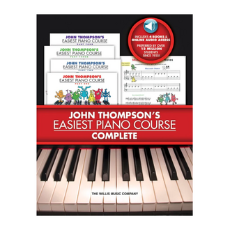 Easiest Piano Course - Complete Bks 1-4 (us Edition)