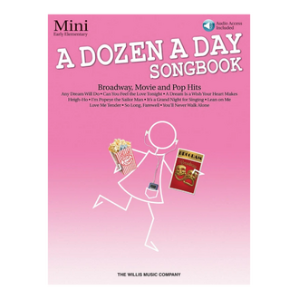 A Dozen A Day Songbook - Mini Bk/cd