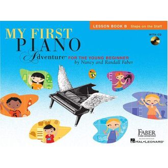 My First Piano Adventure Lesson Book B BK/CD