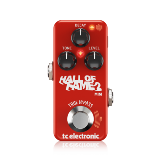 Tc Electronic Hall Of Fame 2 Mini Reverb  Guitar Effects Pedal