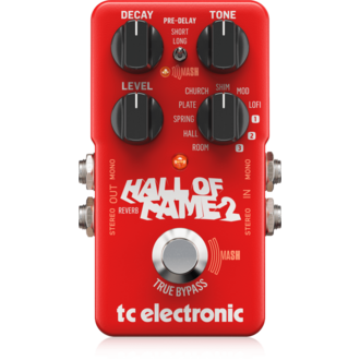 Tc Electronic Hall Of Fame 2 Reverb  Guitar Effects Pedal