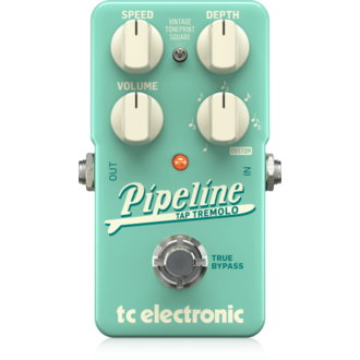 Tc Electronic Pipeline Tap Tremolo  Guitar Effects Pedal