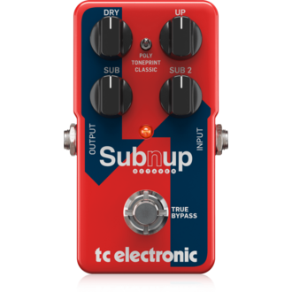 Tc Electronic Sub 'N' Up Octaver  Guitar Effects Pedal