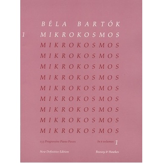Mikrokosmos Vol 6 Pink Nos 140-153 Piano
