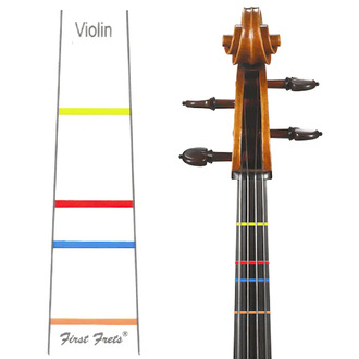 First Fret Violin 1/4 Decal
