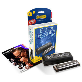 Hohner 585D Enthusiast Series Blues Bender Harmonica In The Key Of D