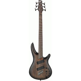 Ibanez SRC6MS WNF 6-String Multi-scale Bass Guitar - Walnut Flat