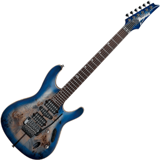 Ibanez S1070PBZ CLB Premium Electric Guitar Cerulean Blue Burst