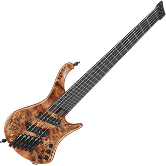 Ibanez EHB1506MSABL 6 String Multiscale Electric Bass, Antique Brown Stained