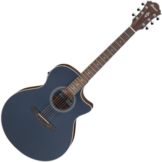 Ibanez AE100-DBF Dark Tide Blue Flat Acoustic Guitar