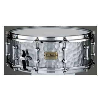 Tama "SLP Series" Snare Drum - Vintage Hammered Steel - 14 x 5.5