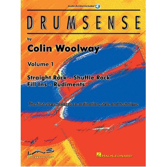 Drumsense Vol 1 Bk/cd