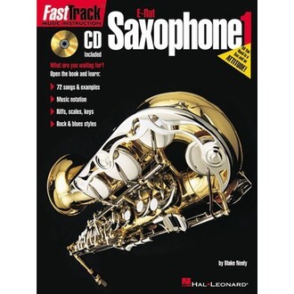 FastTrack E-Flat Saxophone Book 1 BK/CD