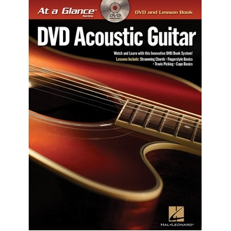 At A Glance Acoustic Guitar Bk/dvd