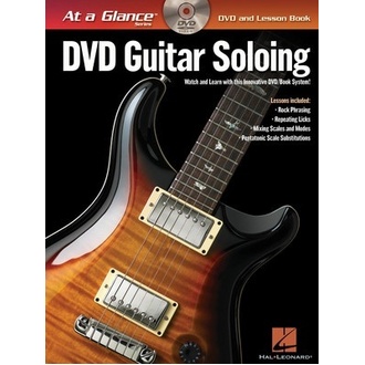At A Glance Guitar Soloing Bk/dvd