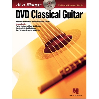 At A Glance Classical Guitar Bk/dvd