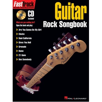 Fasttrack Guitar Rock Songbook Bk/cd
