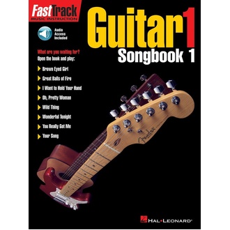 Fasttrack Guitar Songbook 1 Level 1 Bk/ola