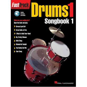 Fasttrack Drums Songbook 1 Level 1 Bk/cd