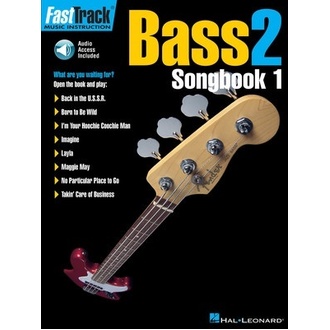 Fasttrack Bass Songbook 1 Level 2 Bk/ola