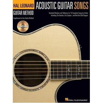 Hl Guitar Method Acoustic Songs Bk/cd