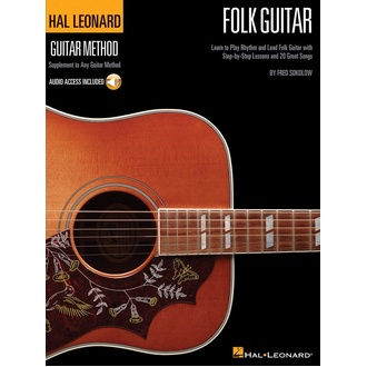 Hl Folk Guitar Method Bk/cd