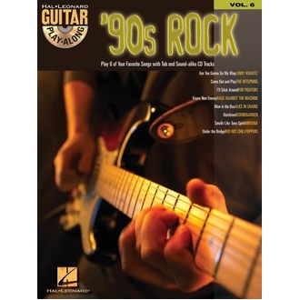 90s Rock Guitar Play Along V6 Bk/cd