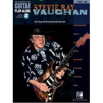 Stevie Ray Vaughan Guitar Play Along Bk/cd V49
