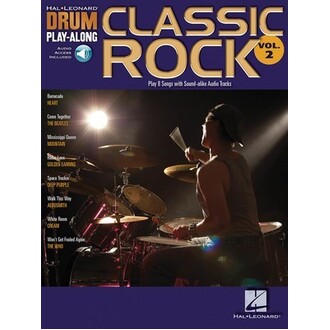 Classic Rock Drum Play Along Bk/CD Vol2