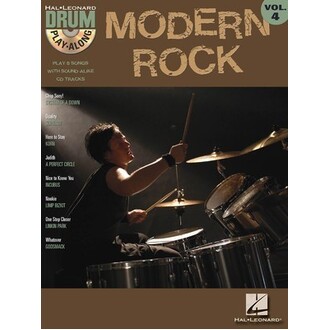 Modern Rock Drum Play Along Bk/CD Vol4