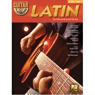 Latin Guitar Playalong V105 Bk/cd