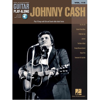 Johnny Cash Guitar Play Along V115 Bk/cd
