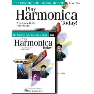Play Harmonica Today Beginner Pack Bk/cd/dvd