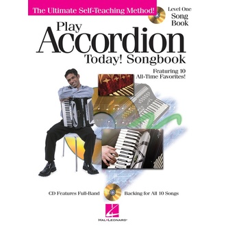 Play Accordion Today Songbook Lvl 1 Bk/cd