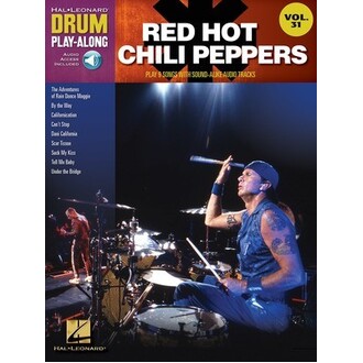 Red Hot Chili Peppers Drum Play Along Bk/CD Vol31