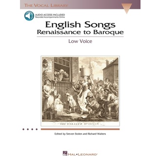 English Songs Renaissance To Baroque Low Bk/ola